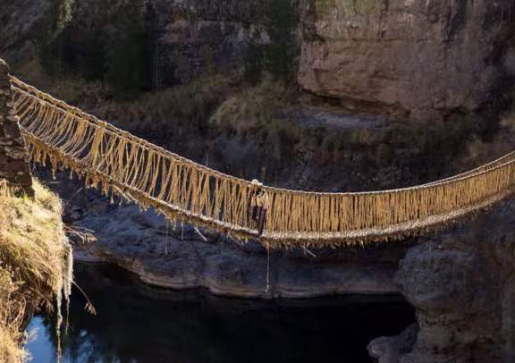 Image Le pont Inca Q’eswachaka  